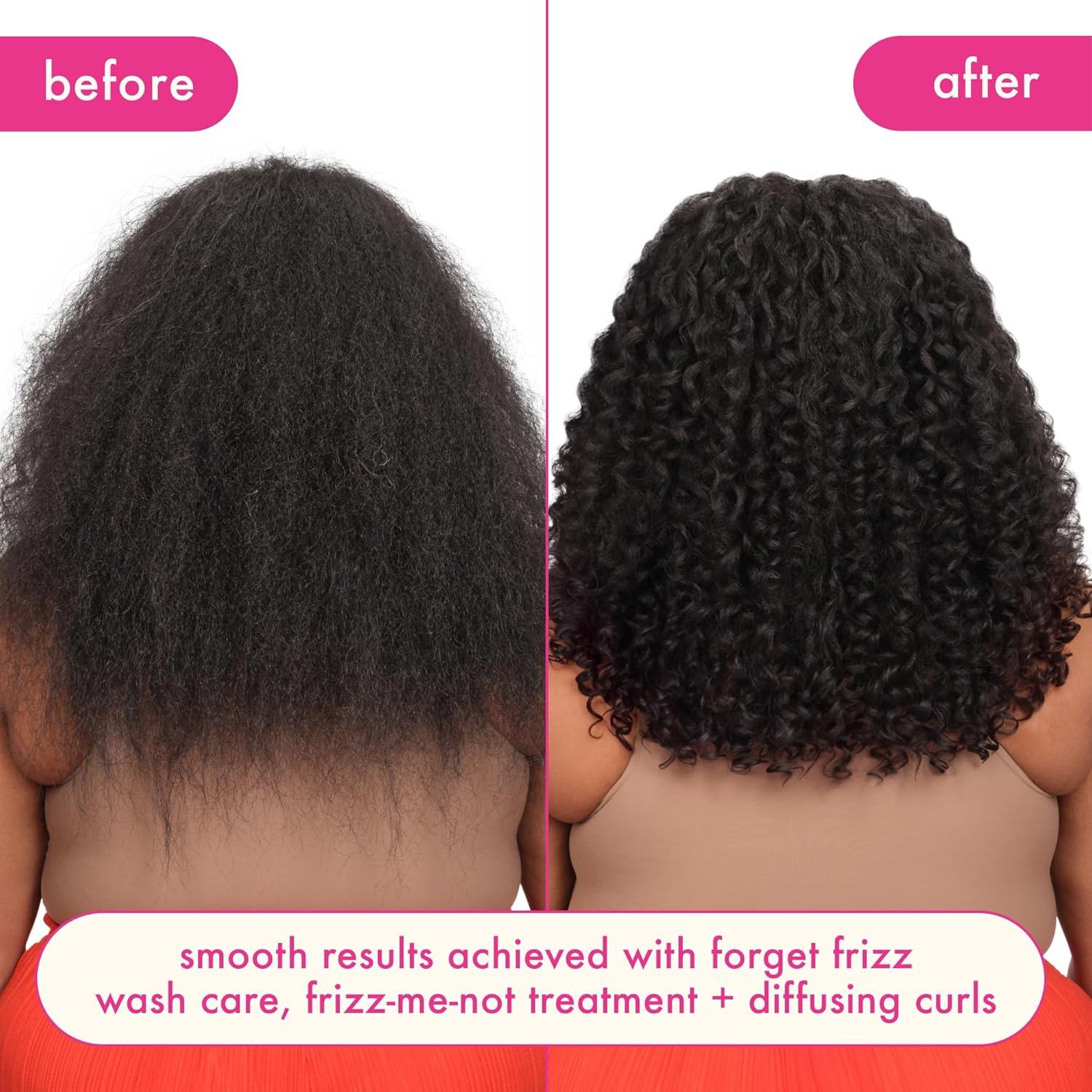 image:imageamika forget frizz antifrizz shampoo 275ml smoothing humidity protection up to 72 hour frizz control lightweight hydration for medium to thick coarse hair types 2a4c92oz