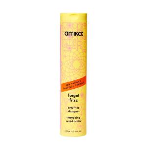amika forget frizz anti-frizz shampoo, 275ml | smoothing, humidity protection, up to 72 hour frizz control + lightweight hydration, for medium to thick coarse hair types 2a-4c(9.2oz)