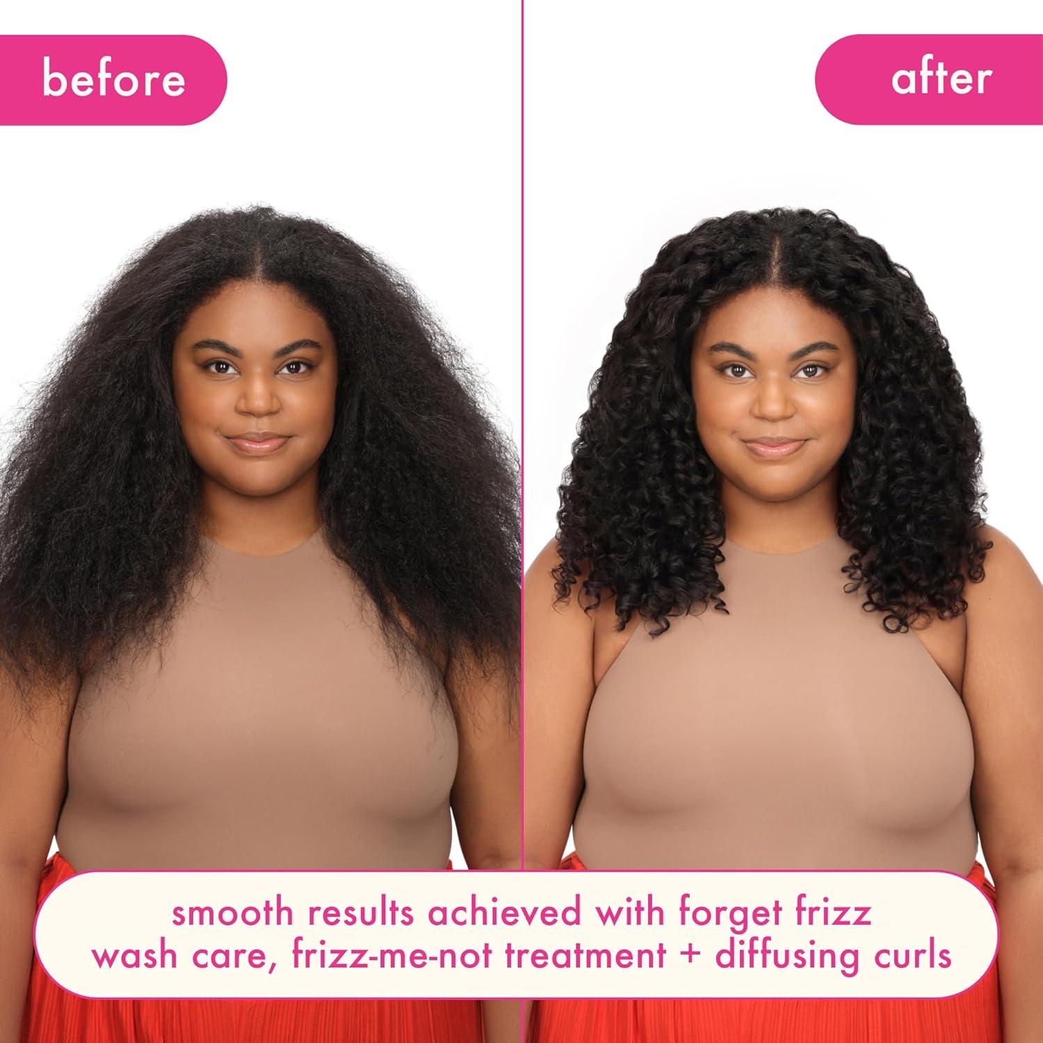 image:imageamika frizzmenot hydrating antifrizz treatment lightweight hydrating spray for medium to thick coarse hair types 2a4c humidity heat protection smooth frizz for up to 3 days2 Fl Oz Pack of 1