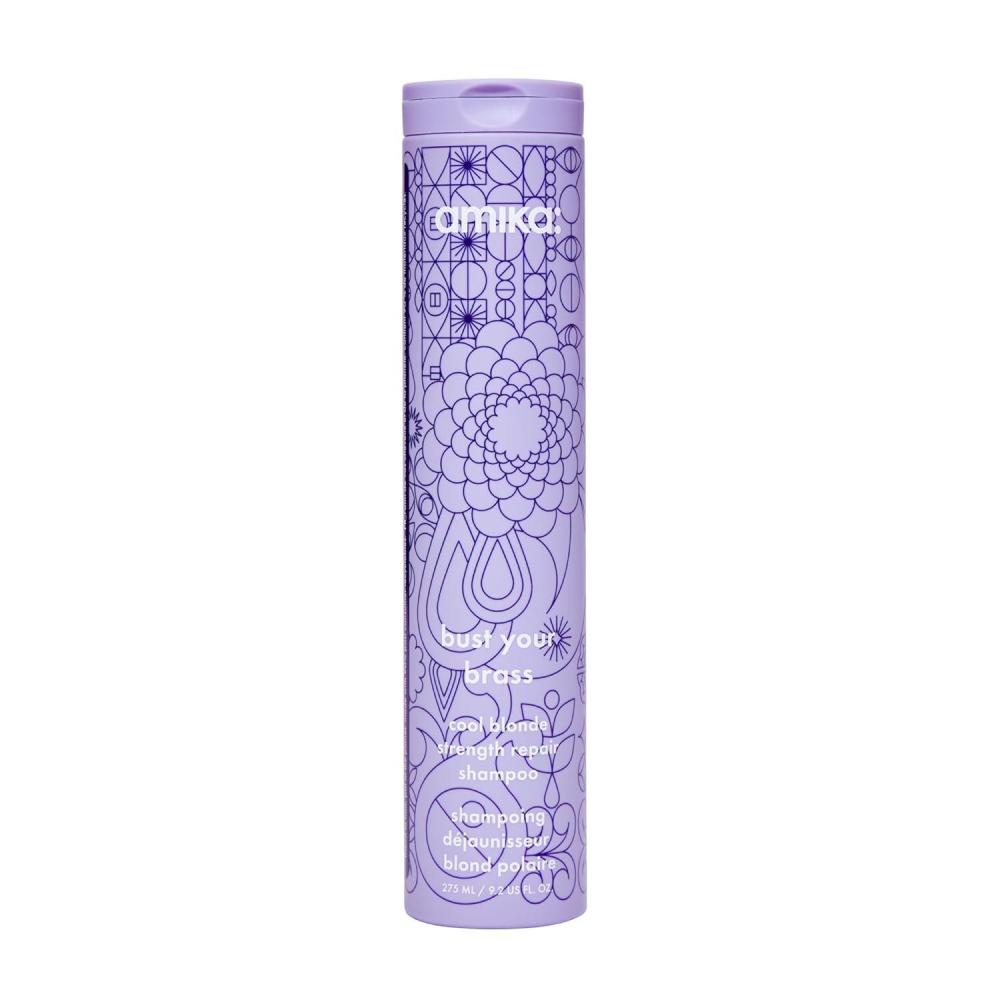 image:imageamika bust your brass cool blonde strength repair shampoo