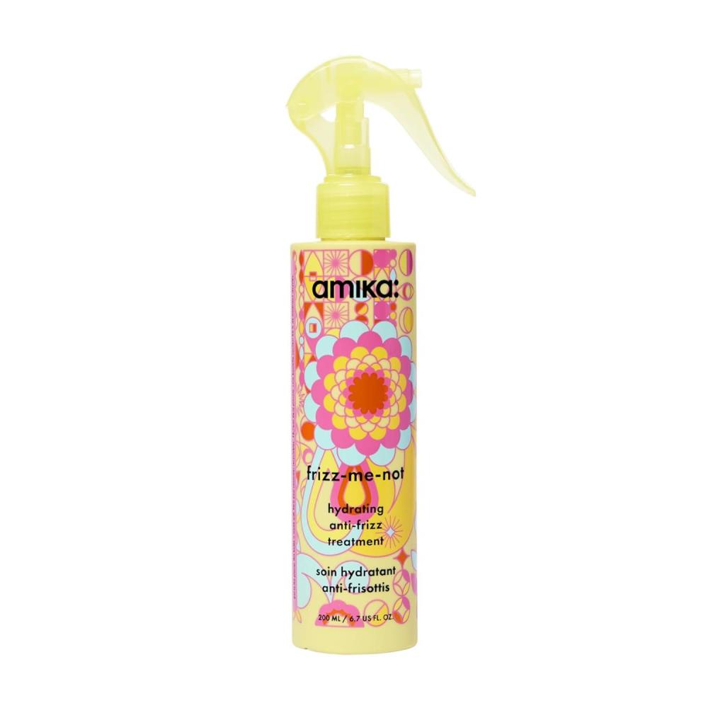 image:imageamika frizzmenot hydrating antifrizz treatment lightweight hydrating spray for medium to thick coarse hair types 2a4c humidity heat protection smooth frizz for up to 3 days67 Fl Oz Pack of 1