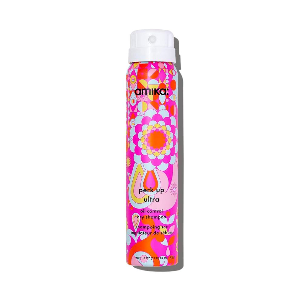 image:imageamika perk up ultra oil control dry shampoo  cleans  refreshes scalp  roots absorbs  helps control oils extends styles between washes for all hair types with extra oily scalps18 Ounce