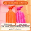 amika Forever Friend Tritan Refillable Bottle(refillable shampoo bottle)