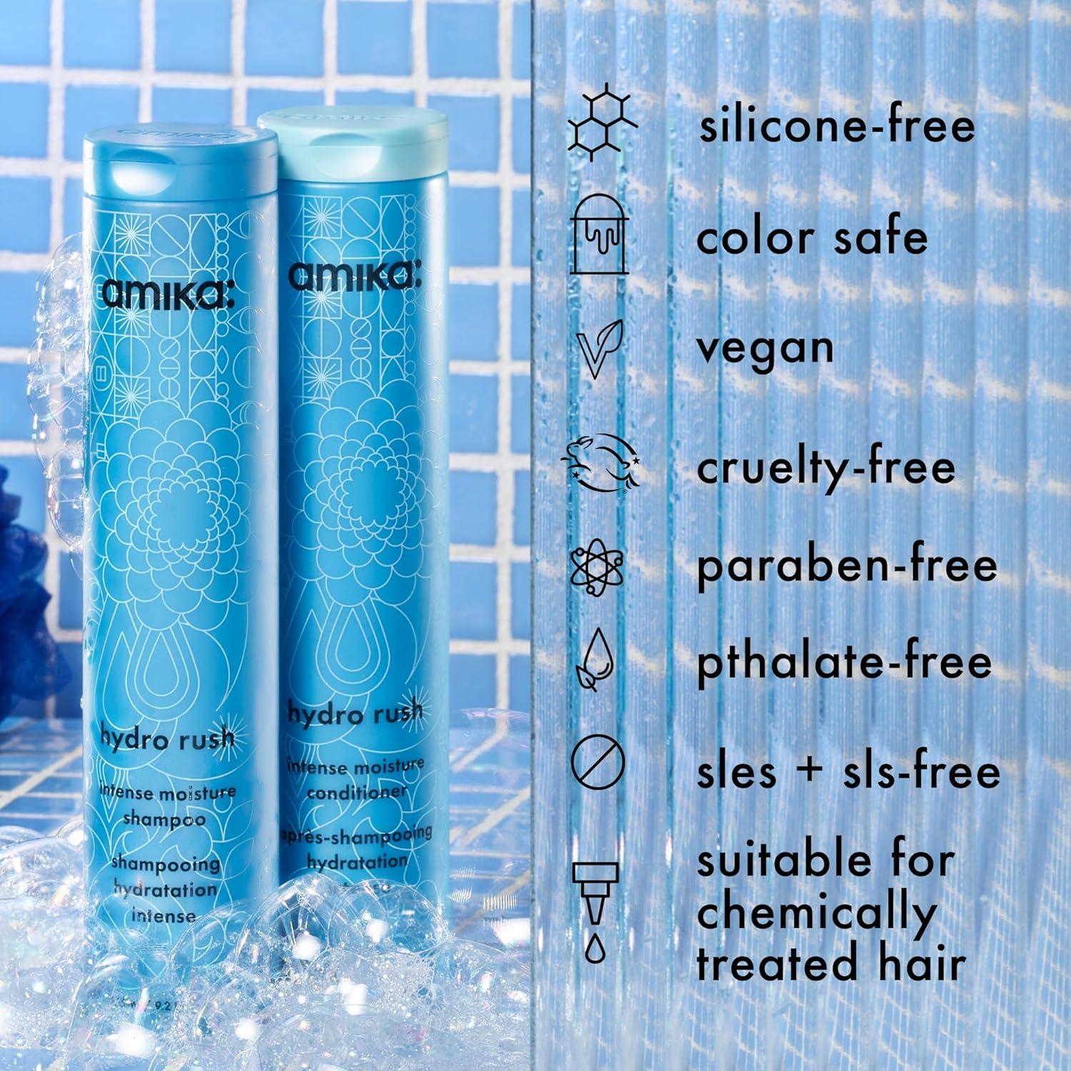 image:imageamika hydro rush intense moisture conditioner with hyaluronic acid3381 Fl Oz Pack of 1