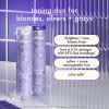 amika bust your brass cool blonde strength repair shampoo(33.8oz)