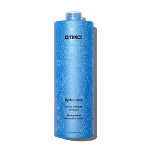 amika hydro rush intense moisture shampoo with hyaluronic acid(33.8oz)
