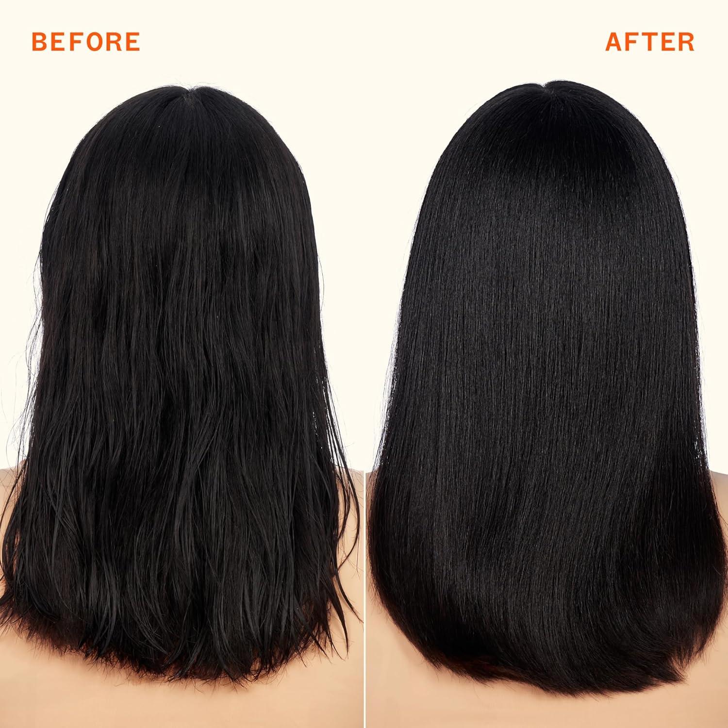 image:imageamika superfruit star lightweight hair styling heat defense oil heat protection strengthen reduce breakage smooth frizz add glossy shine for all hair types067 Fl Oz Pack of 1