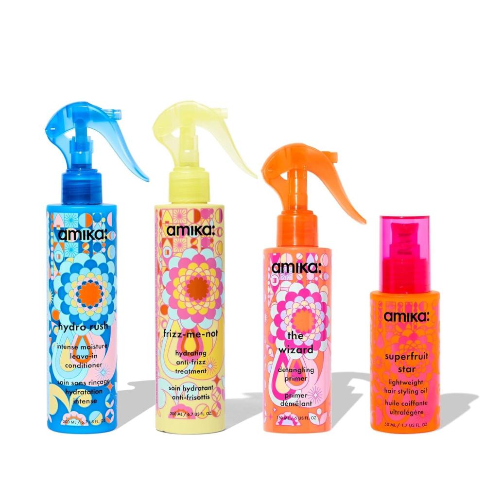image:imageAmika the core four  stylistloved treatment set with the wizard  full size proloved hair treatment set for frizz control  hydration